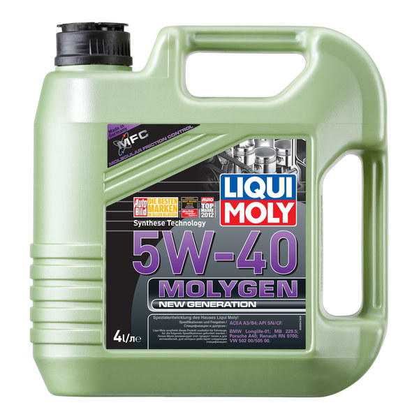 Molygen New Generation 5W-40 - LIQUI MOLY НС-синтетическое моторное масло
