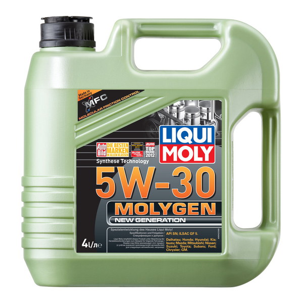 LIQUI MOLY Molygen New Generation 5W-30 (4л) - обновленное моторное масло