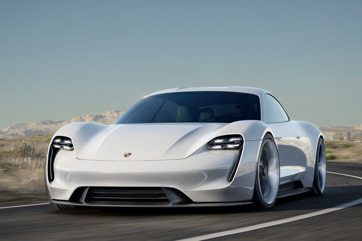 Porsche Mission E - новый электрокар - АВТОМАГ