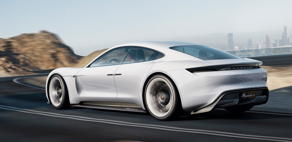 Porsche Mission E - новый электрокар