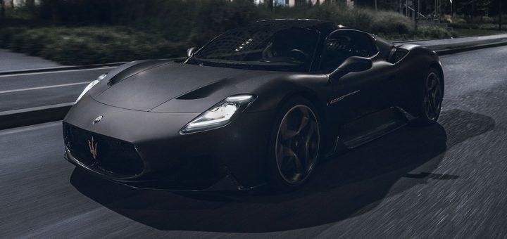 Maserati представляет свой первый лимитированный выпуск MC20: «Notte»